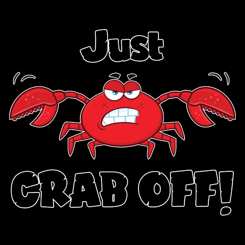 Just crab off! - A crab, or maybe a funny one?