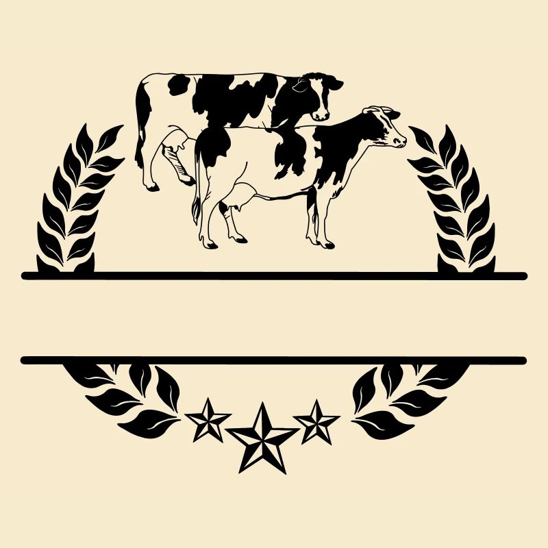 Cows monogram
