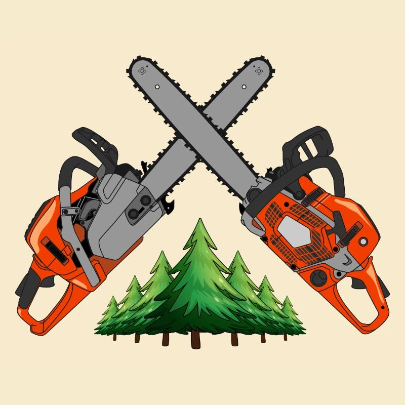 Chainsaw - Green forest