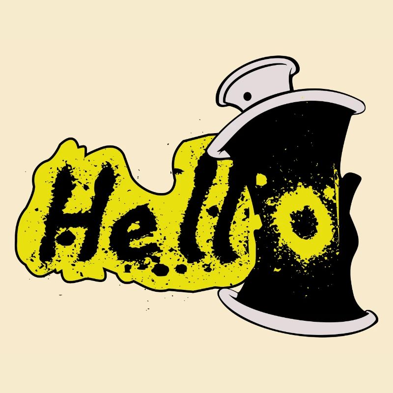 Hello Spray Effect