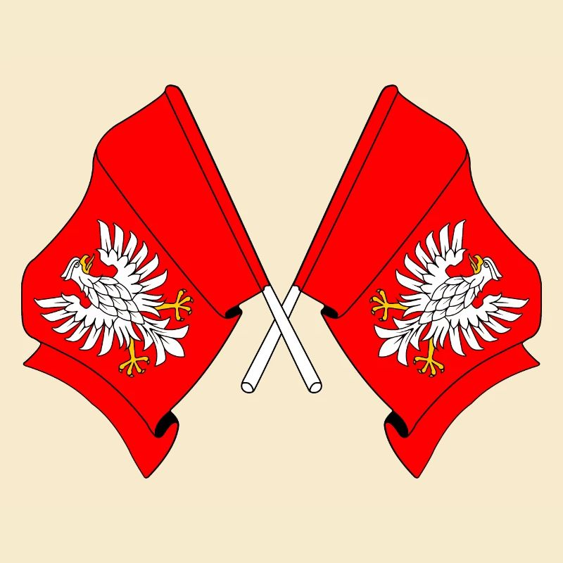 Two flags Masovia