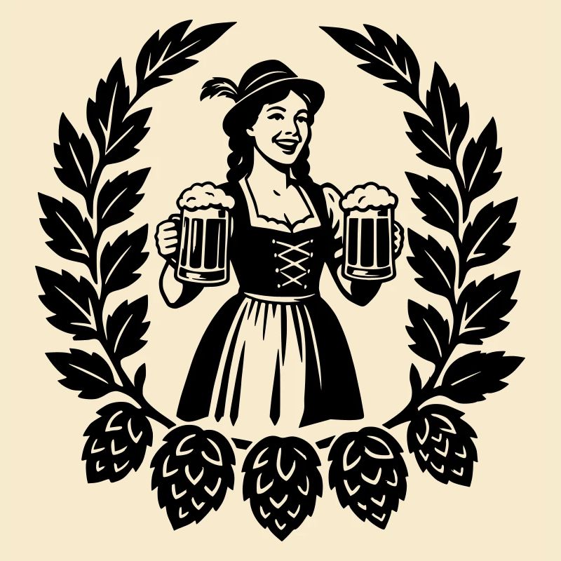 Bier Mädchen