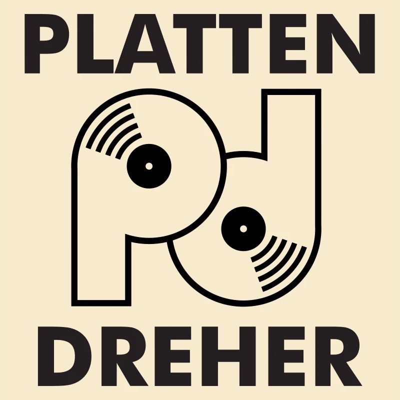 Plattendreher Logo mit Schriftzug