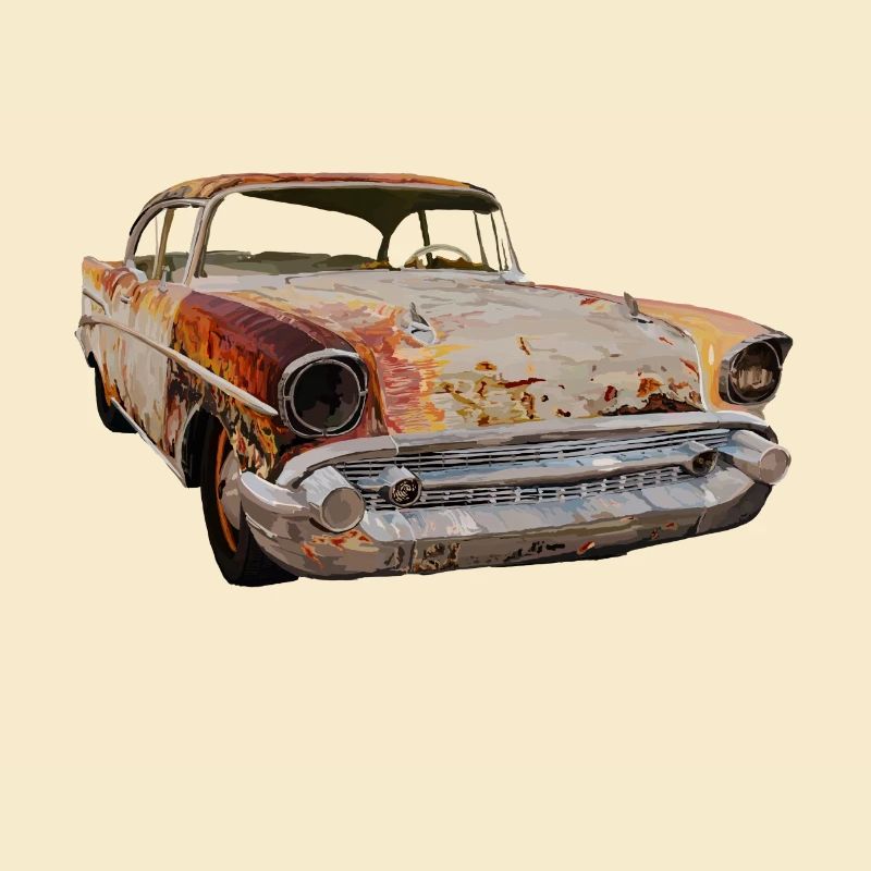 rusty car