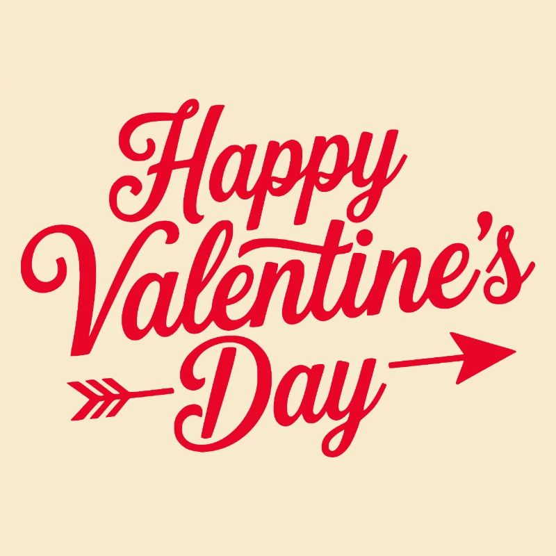 Valentine Script Herzpfeil