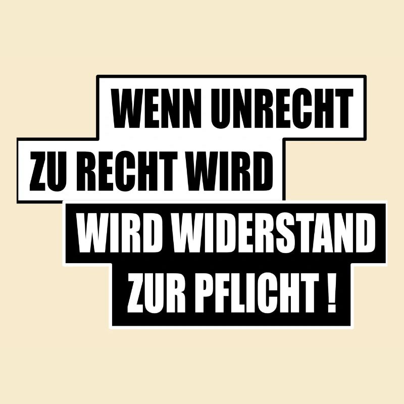 WENN UNRECHT ZU RECHT WIRD