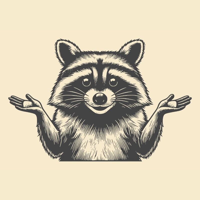 Waschbär 