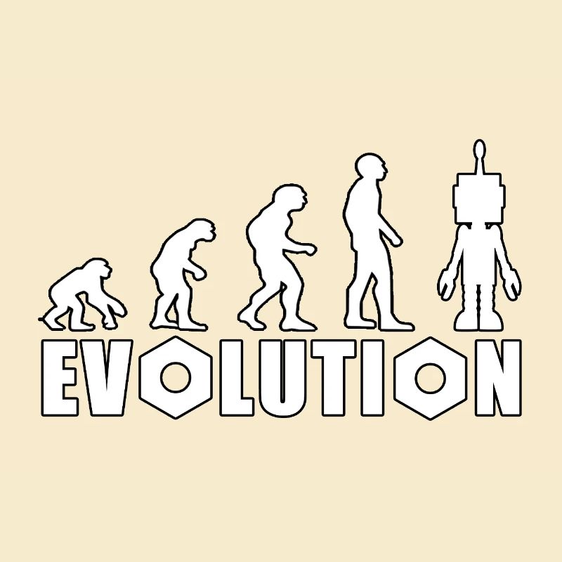 Évolution avec la conception d’une figurine de robot