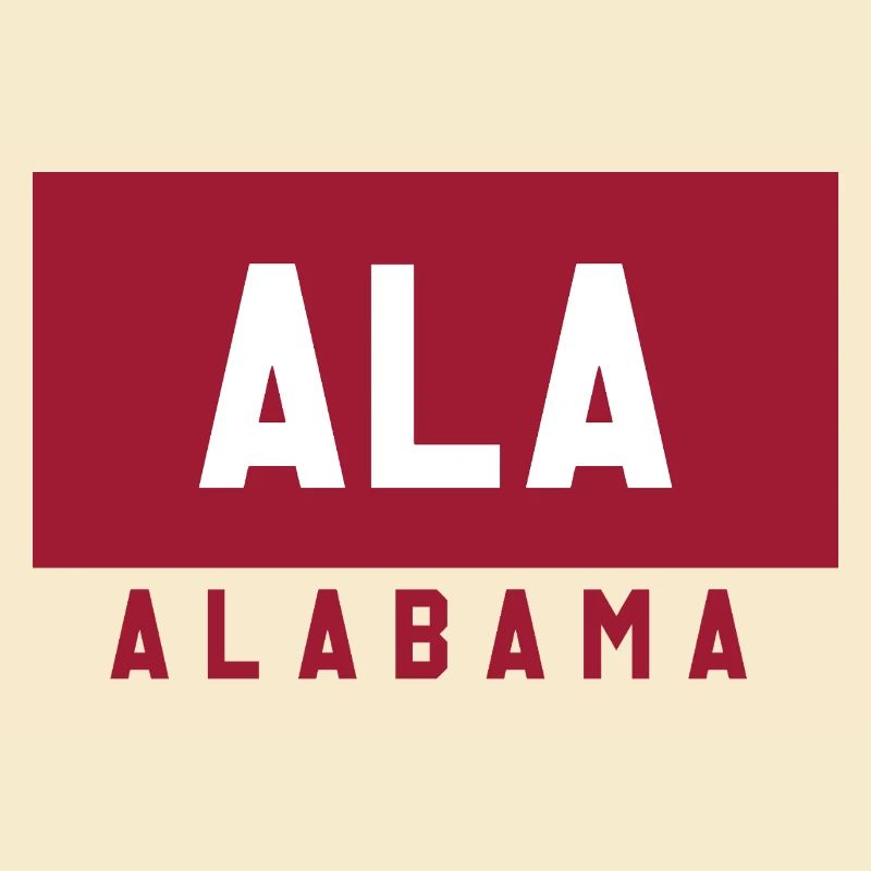 Drapeau typographique de l’ALA de l’Alabama