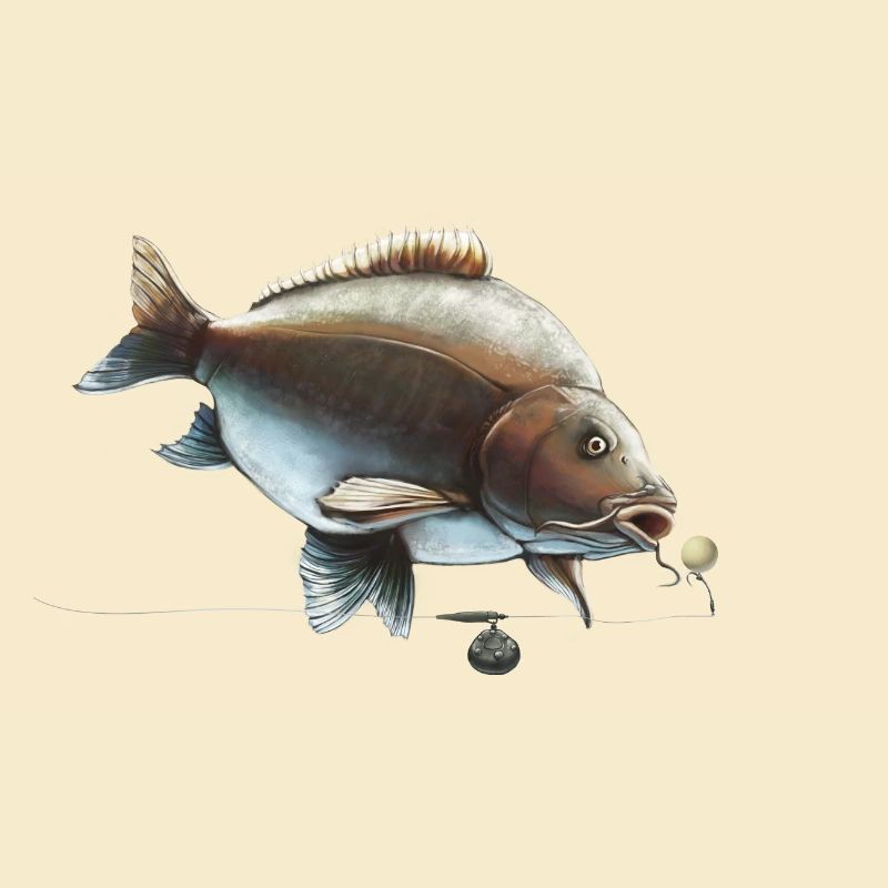 Conception du gréement de pêche Mirror Carp Ronnie