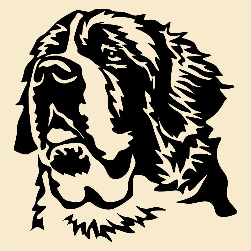 Tête de Saint Bernard