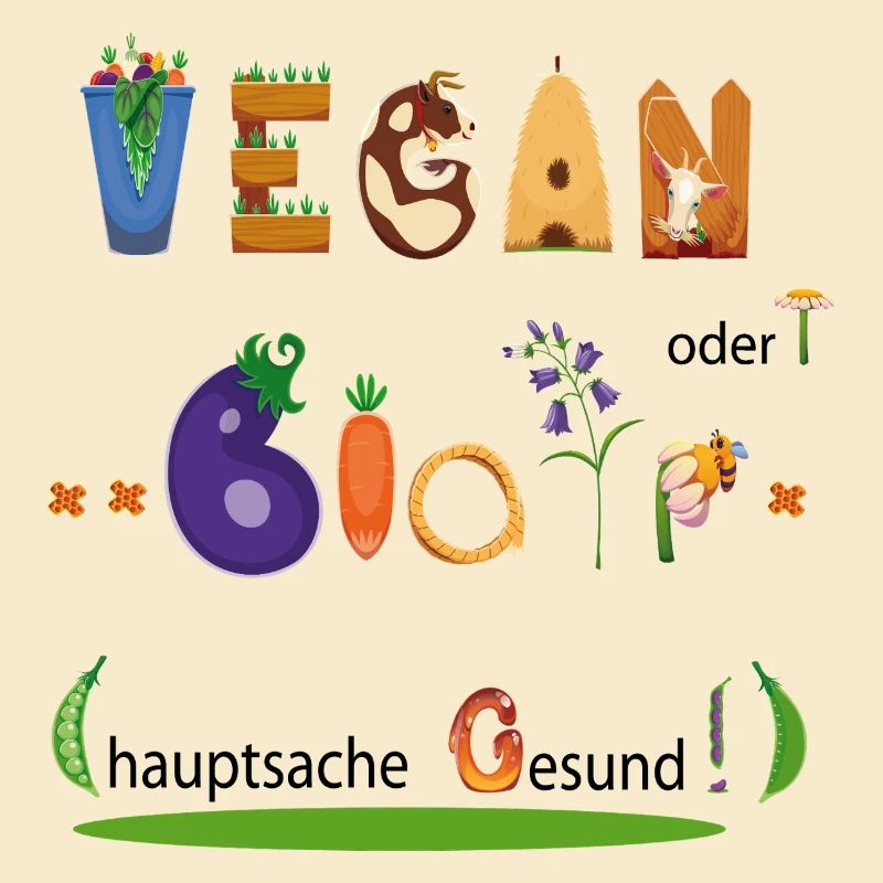 Vegan oder Bio