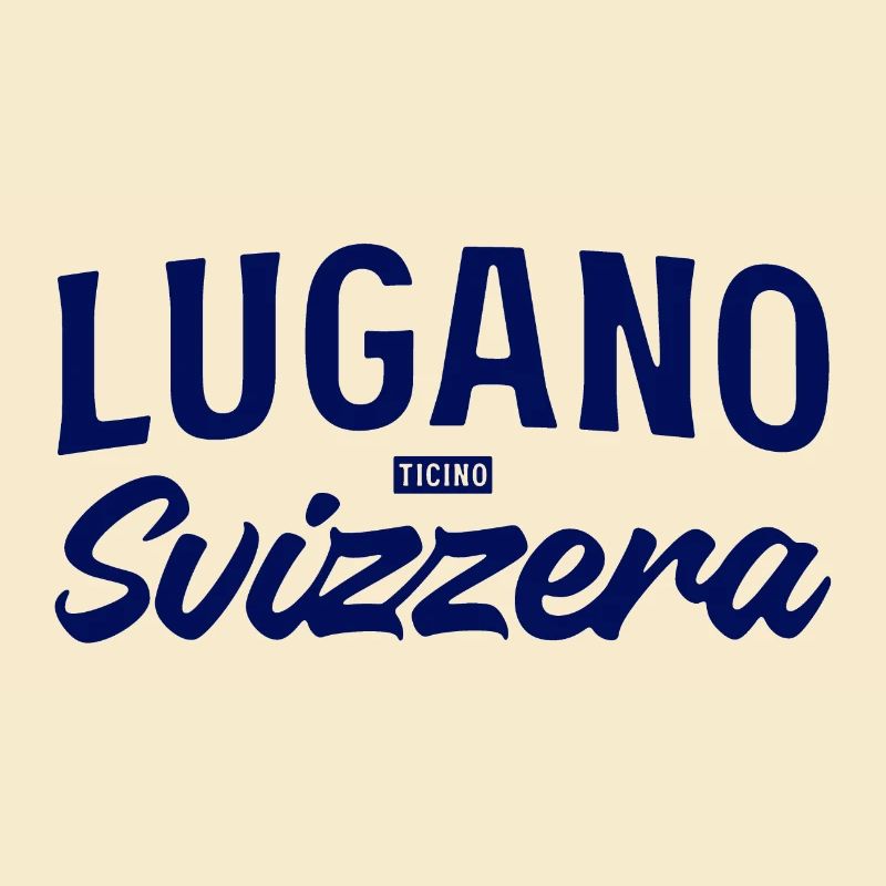 Lugano Svizzera Script Design