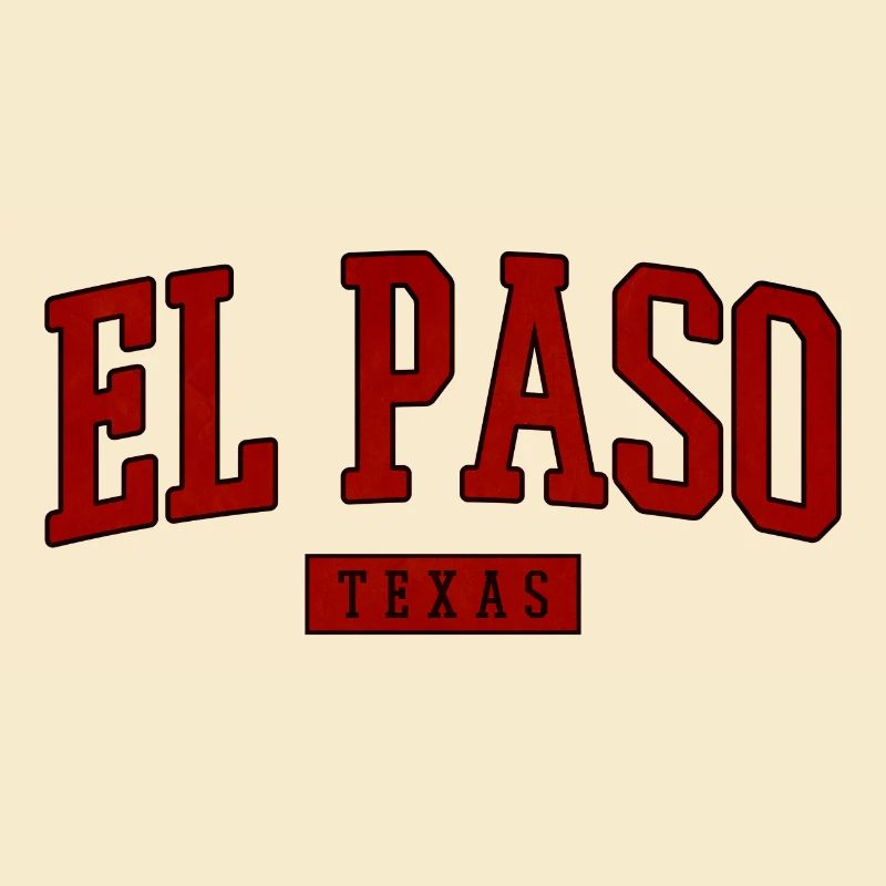 El Paso Vintage Varsity Font