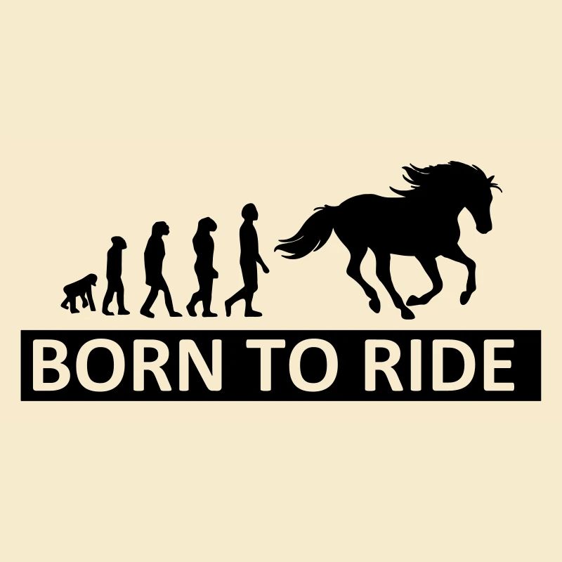 Born to Ride Pferd