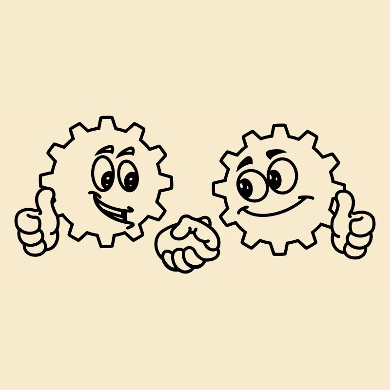 Teamwork shaking hands