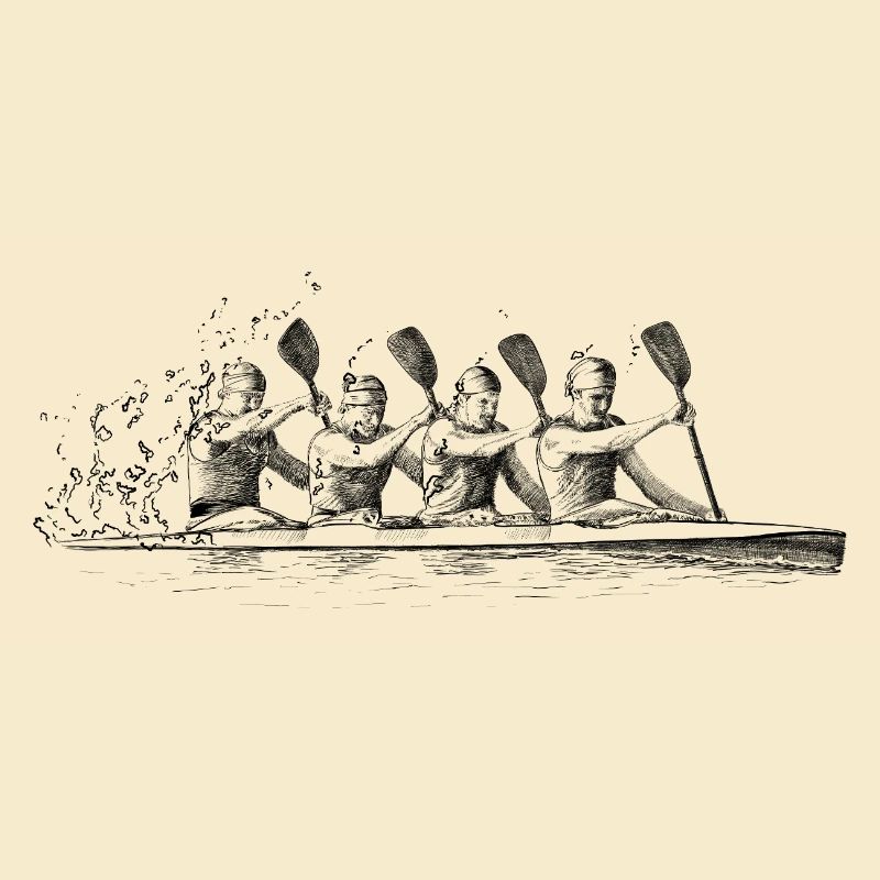 Course de canoë