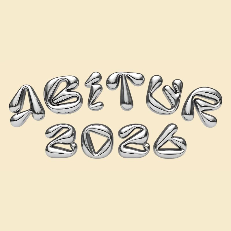 Abitur 2024 Conception de ballon d’argent