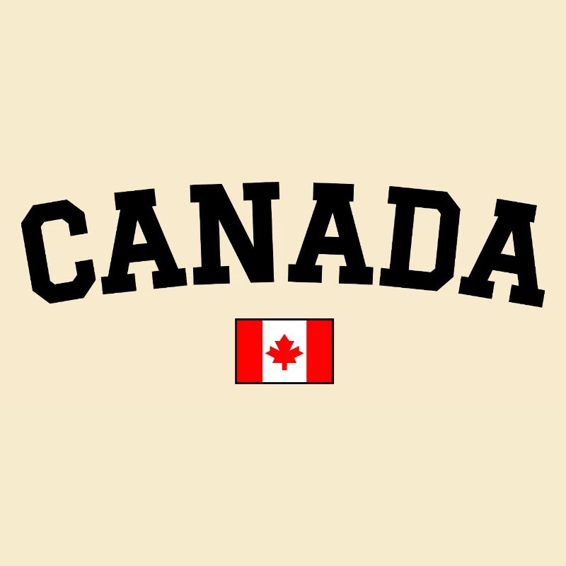 Drapeau du Canada Noir