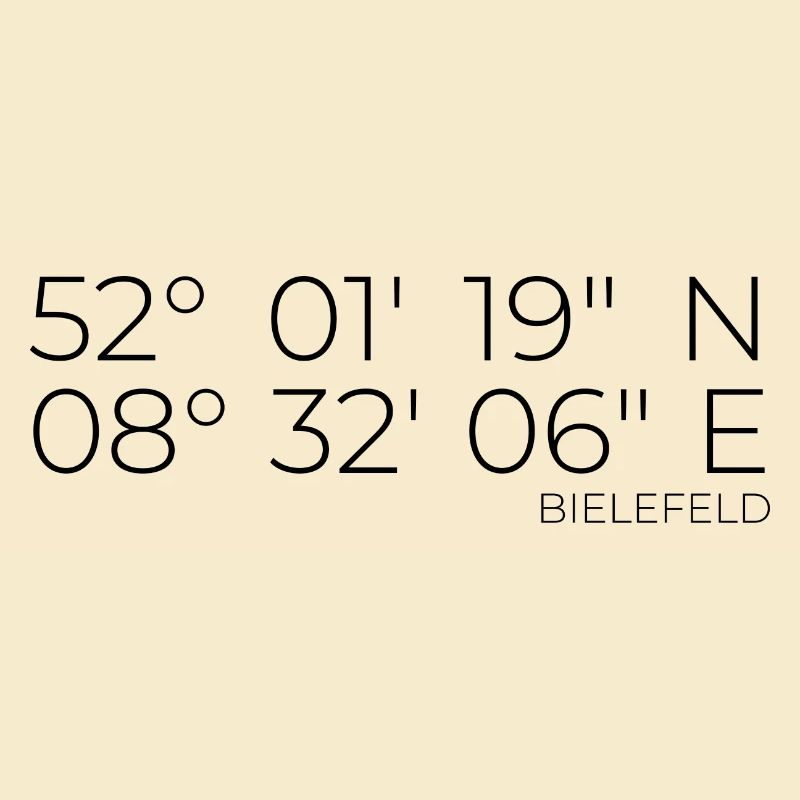 Coordinates Bielefeld