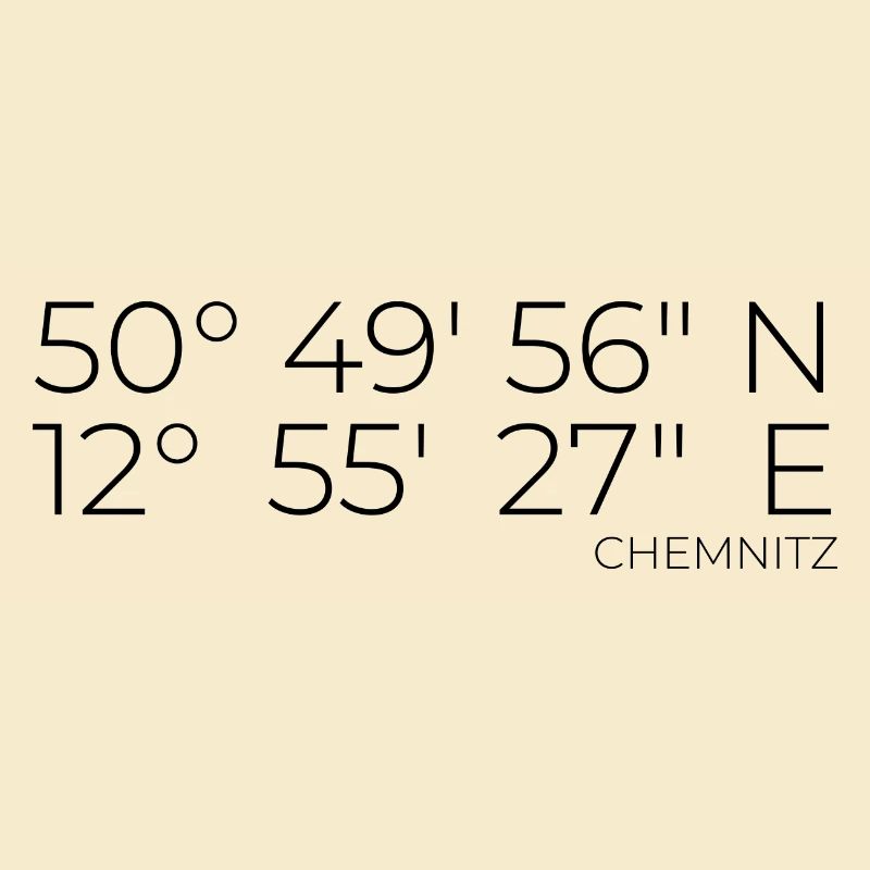 Coordinates Chemnitz
