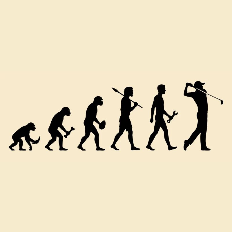 Evolution Golfspieler Golf
