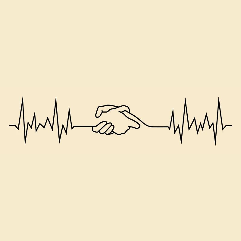 wave peace handshake