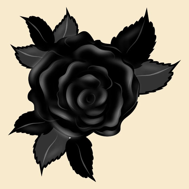 black gothic rose
