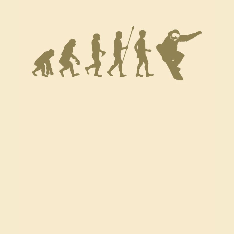 Snowboarder Evolution Idée cadeau