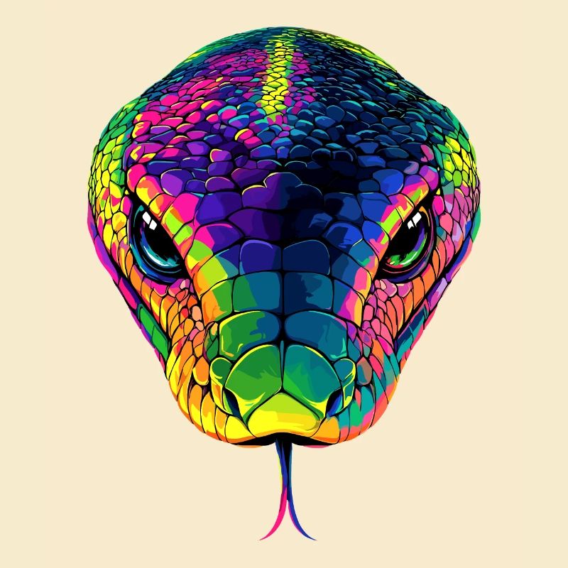 Serpent Python Cobra Mamba Serpent à sonnettes Serpent