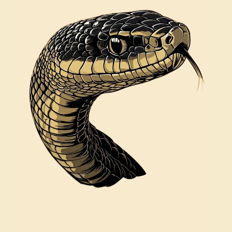 Snake Python Cobra Mamba Rattlesnake Snake