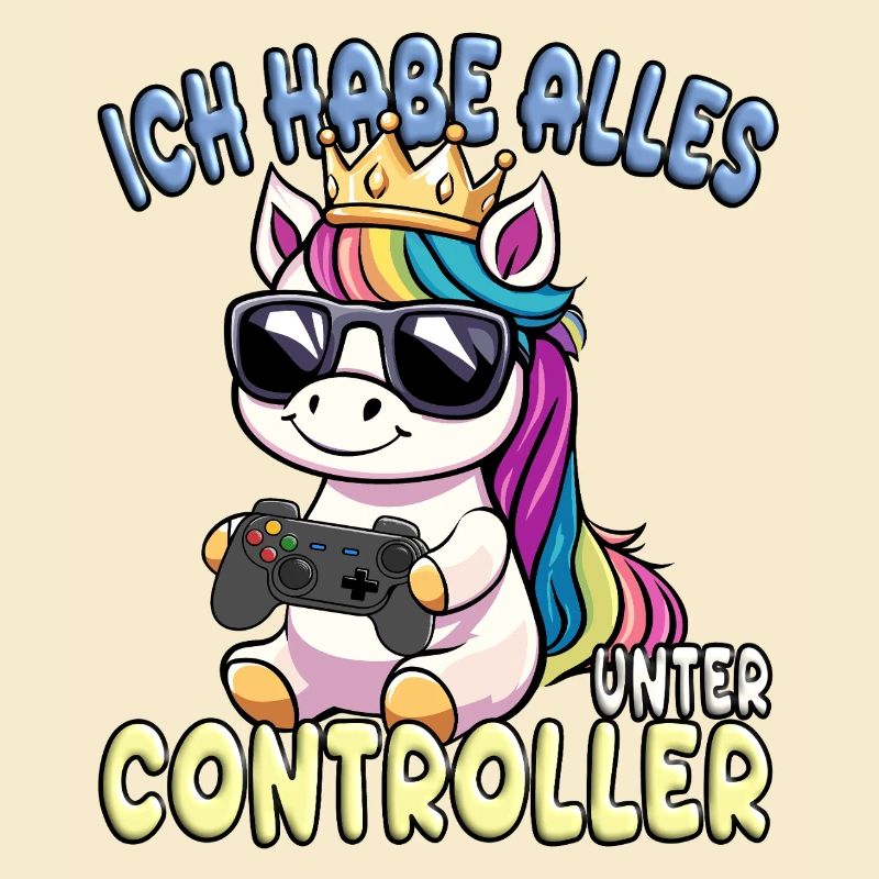 Unicorn crown controller gaming