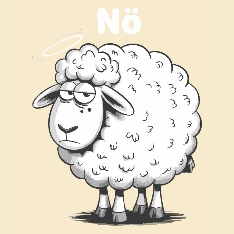 Basse-Autriche – Grumpy Sheep Humour Design
