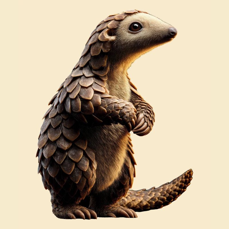 Pangolin Pangolin Pine Cone Pangolins