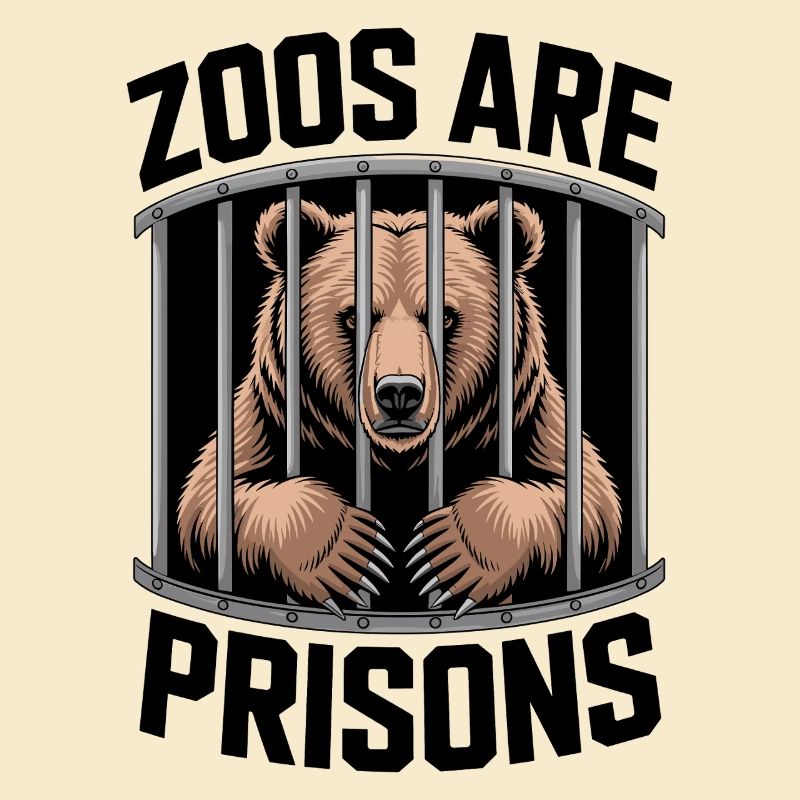 Bär hinter Gittern Motiv