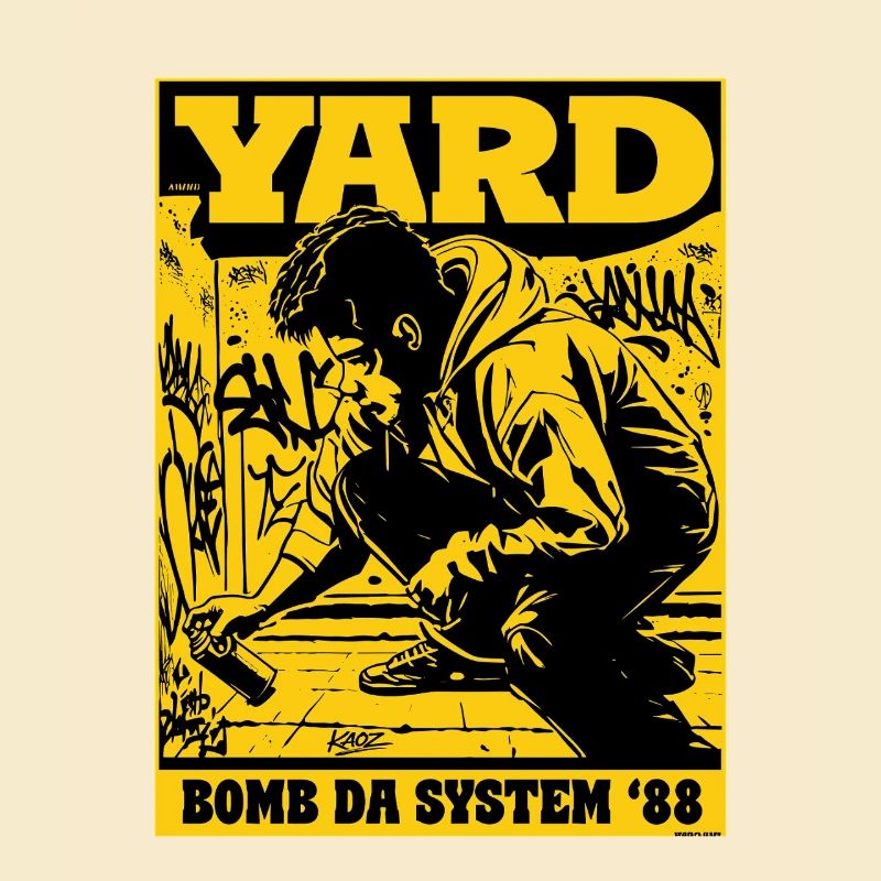 yard_graffitiYard Bomb Da System 88 Graffiti Poste