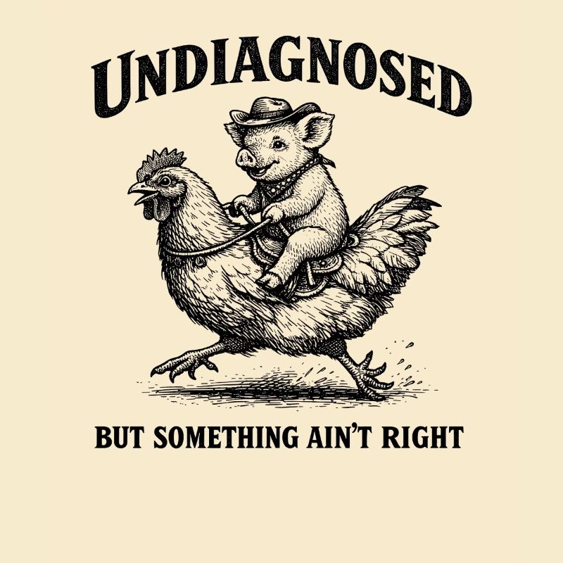 Not diagnosed, but something is wrong