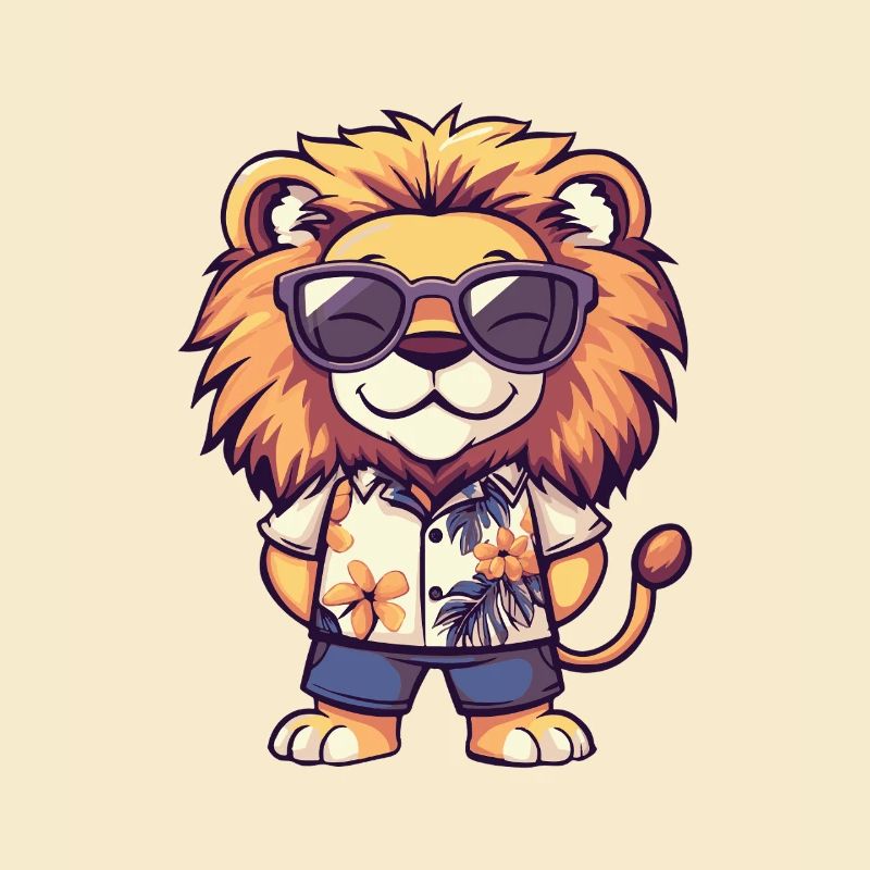 Lion Comic Vacation