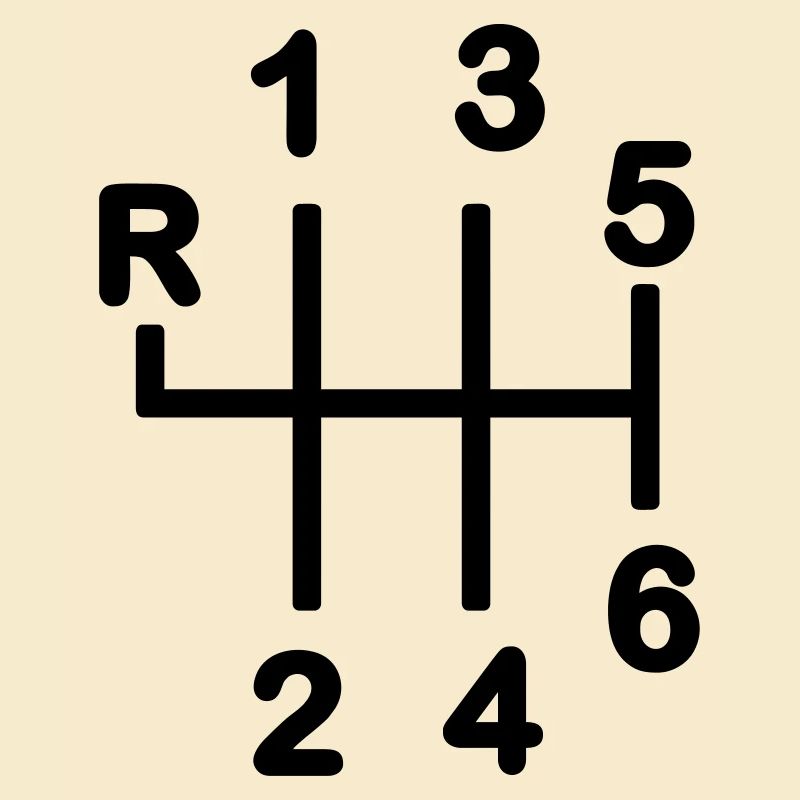 Boîte de vitesses 6 vitesses