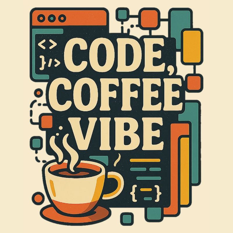 Code Coffee Vibe – T-shirt Programmeur drôle