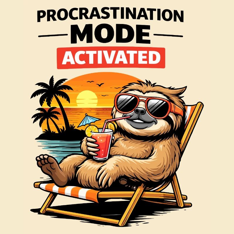 Aktivierte Sloth Beach Chill