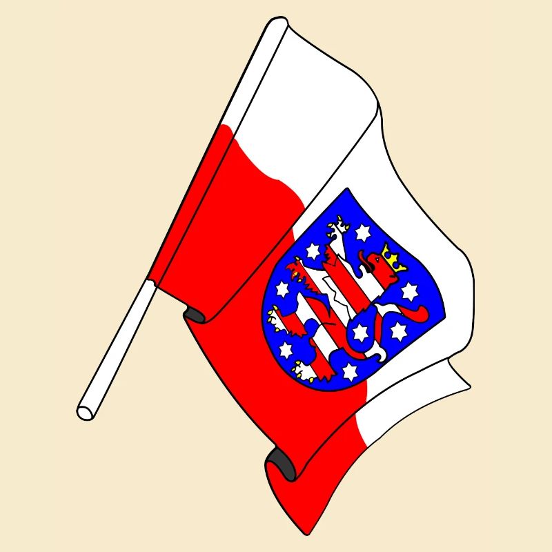 Flag Thuringia
