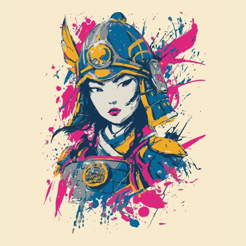 Samurai Kriegerin