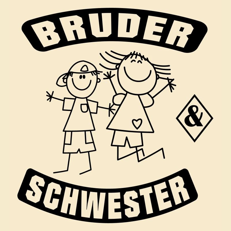 Bruder und Schwester