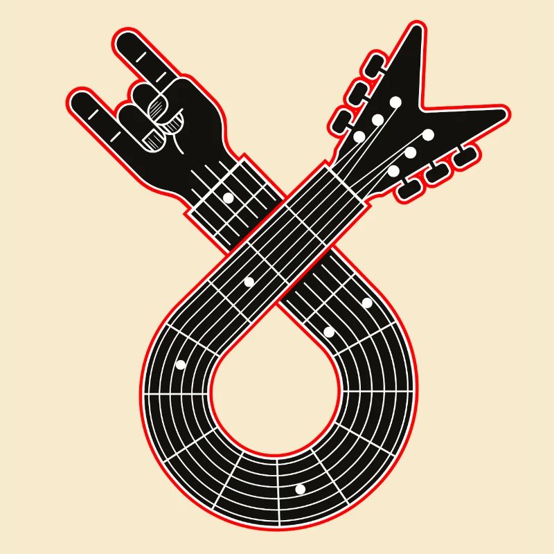 Guitar Loop with Finger Horns