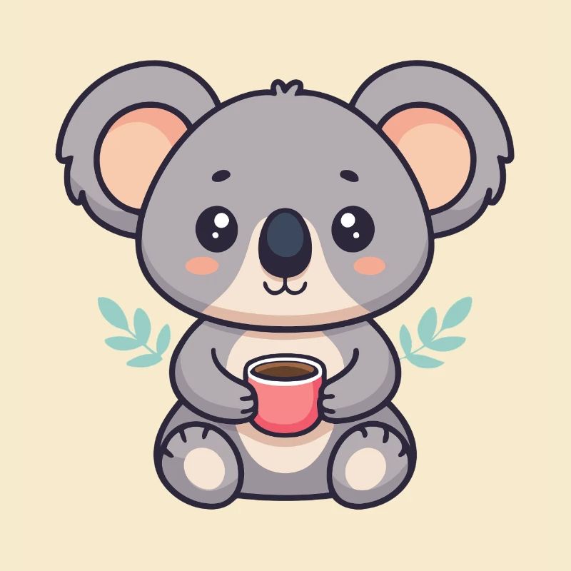 Koala-Süßkaffee