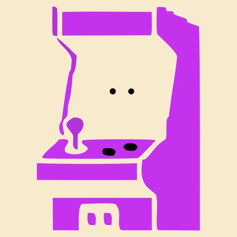 Arcade Silhouette Slot Machine