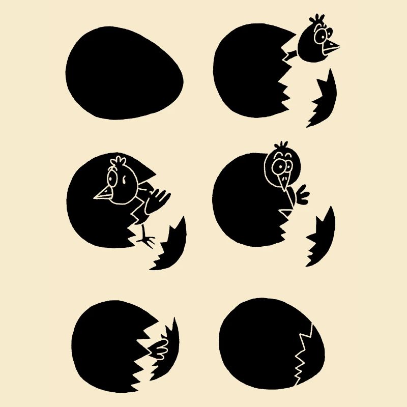 Die Welt entdecken oder nicht (schwarz)