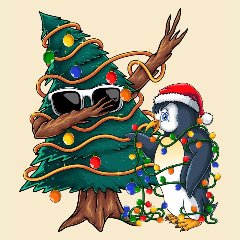 Dapping Tannenbaum -Dapping Weihnachtspullover