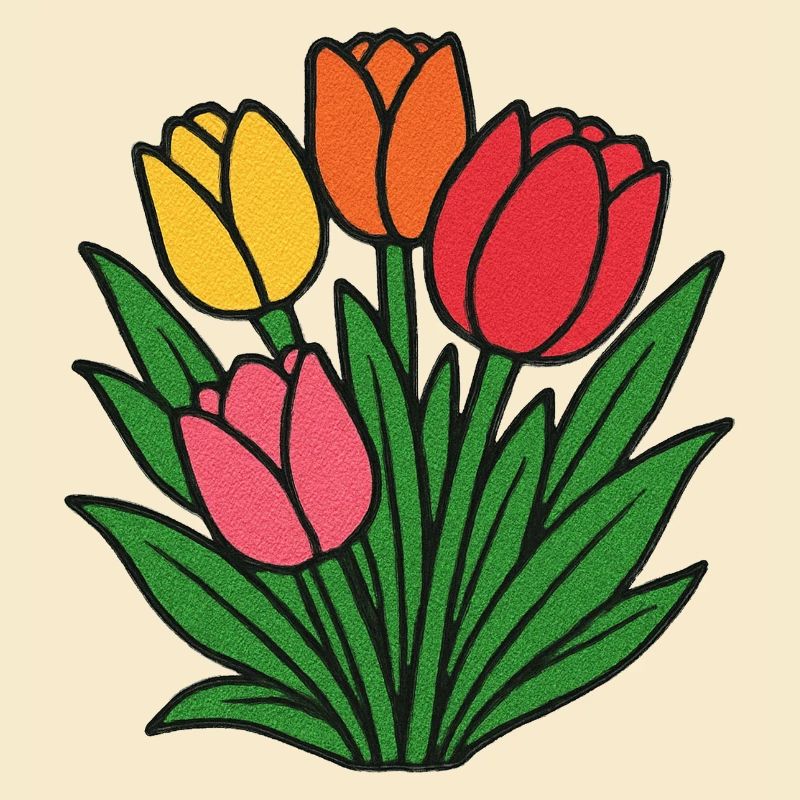 Tulip Patch Bloom